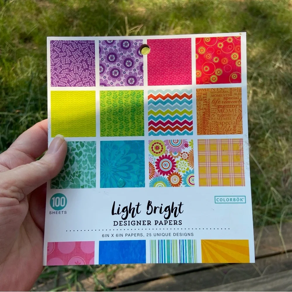 Scrapbook Supplies or Crafting Supply Bundle for Fun Kids Projects or Journaling
